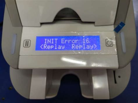 smart card printer init error 16|idp card printer driver.